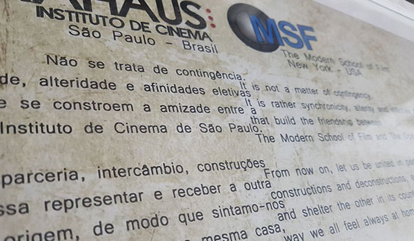 Contrato - Instituto de cinema e Modern School of Film